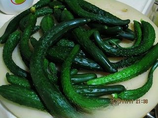 Little Pickled Cucumbers
