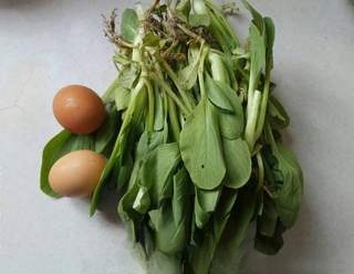 'Home-style' Chimao Vegetable and Egg Soup