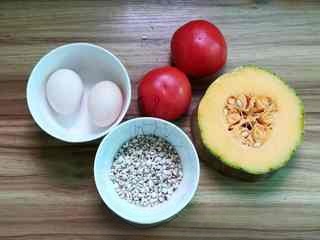 Tomato, Pumpkin, and Coix Seed Soup