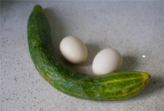 Cucumber, Egg, and Dried Shrimp Soup Premiere