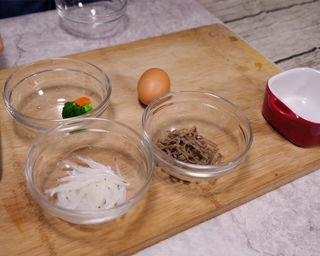 Vegetable and Silverfish Steamed Egg First Release