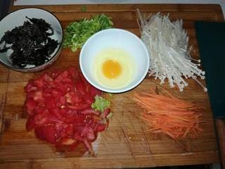 Exclusive Five-Color Egg Soup