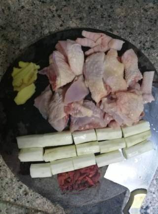Goji Berry and Chinese Yam Chicken Soup