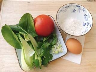 Tomato and egg drop soup