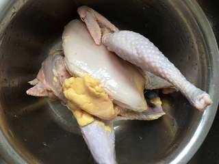 Stewed chicken soup