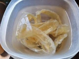 Snow Pear Fish Maw and Sea Cucumber Soup