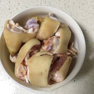 Chestnut, Chinese Yam, and Pork Trotter Soup