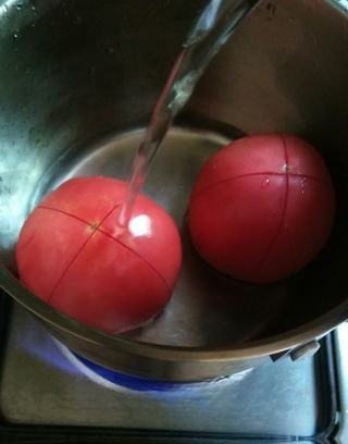 Exclusive Tomato Ketchup Egg Drop Soup