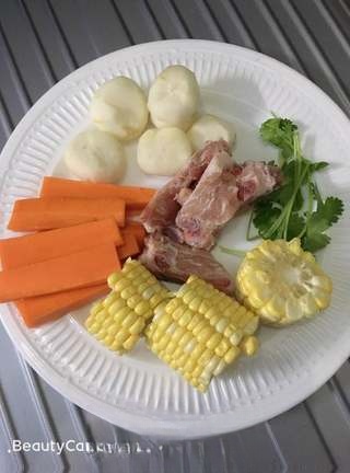 Corn, Water Chestnut, and Pork Bone Soup