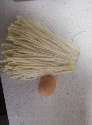 Enoki Mushroom and Egg Drop Soup Exclusive