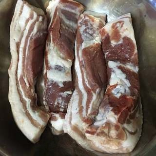 Homemade cured meat
