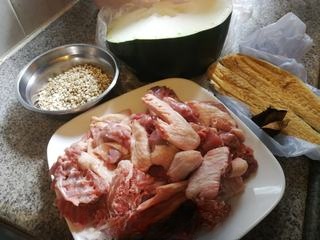 Dried Bonito Winter Melon Duck Soup