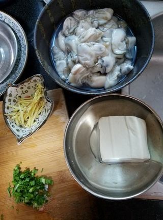 Oyster Tofu Soup