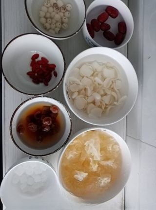 White Fungus, Lily, and Lotus Seed Soup