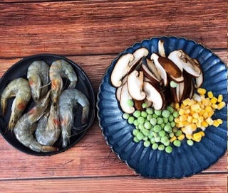 Exclusive Shiitake Mushroom and Shrimp Dumpling Soup