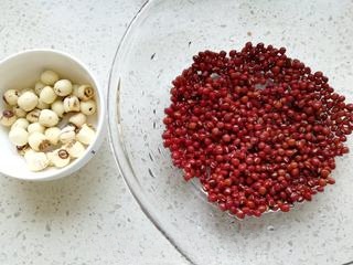 Red Bean and Lotus Seed Small Dumpling Soup