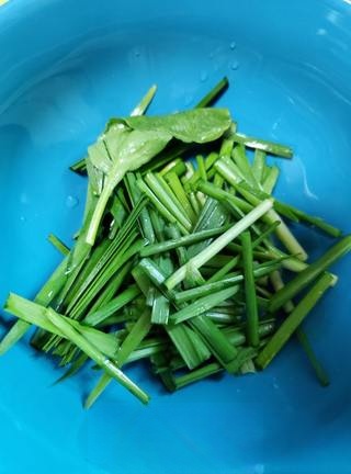 Duck Blood and Chive Soup