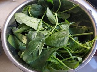 Spinach Meatball Vermicelli Soup