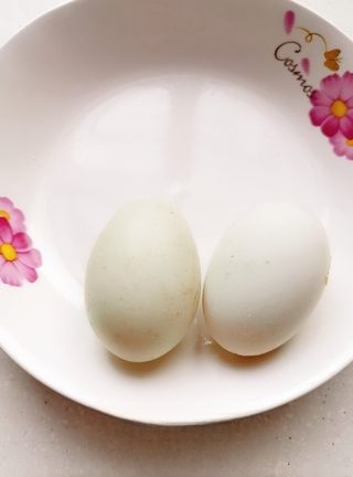 Duck Egg and Egg Drop Soup