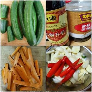 Crispy Cucumbers with Sauce and Vinegar - Exclusive