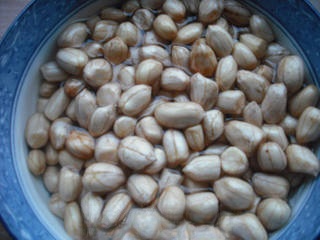 Cold Dressed Pickled Cabbage with Peanuts