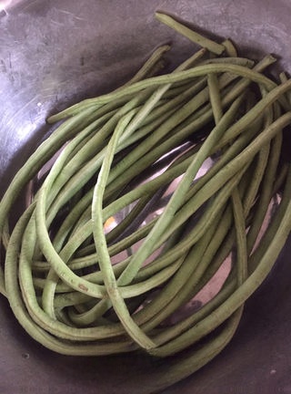 Exclusive Stirred Noodles with String Beans and Garlic Sauce on Erfu Noodles
