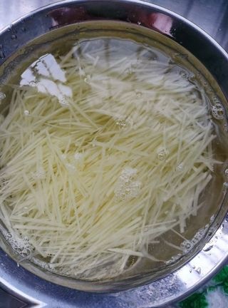 Shredded Potato and Egg Pancake