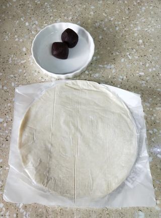 Butterfly puff pastry