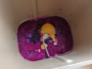 Exclusive Dragon Fruit Coconut Bread