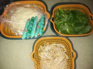 Exclusive Ham and Vegetable Fried Noodles
