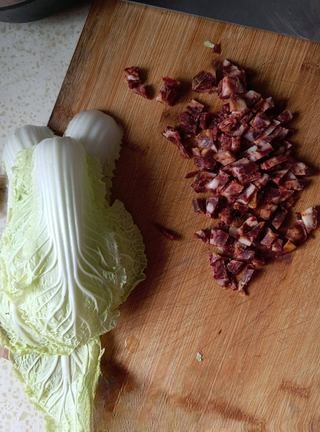 Sausage and Cabbage Fried Rice
