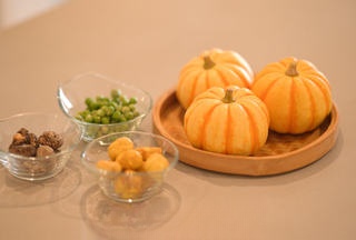 Seasonal Menu | Frost's Descent Pumpkin, Chestnut, and Shiitake Mushroom Rice