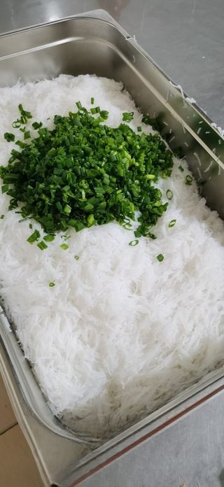 Vermicelli and Egg Bun