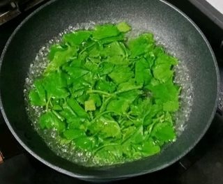 Celery Sesame Egg Pancake