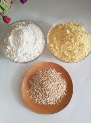 Cornmeal Oat Bran Steamed Cake First Release