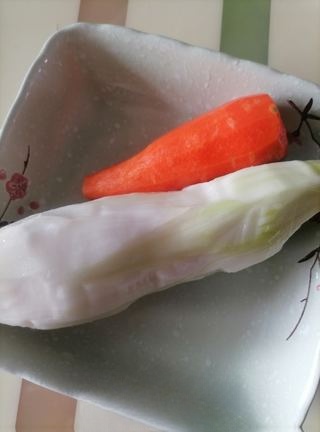 Exclusively Chilled Carrot and Mustard Root Salad