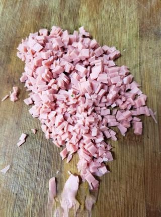Ham and Spinach Pancake