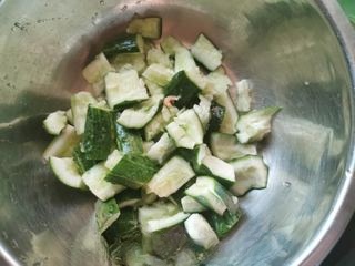 Cucumber Salad with Dried Shrimp