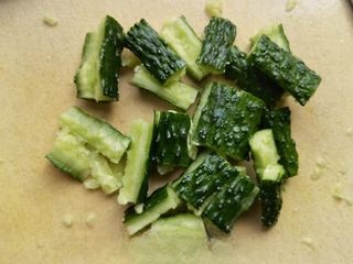 Cucumber and Onion Mixed with Eggs - Exclusive