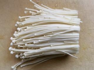 Enoki Mushrooms and Wood Ear Mixed with Eggs - Exclusive