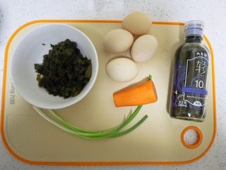 Potherb mustard omelette ❤️ A quick and easy homemade dish that goes well with rice, can also serve as a main or substitute meal
