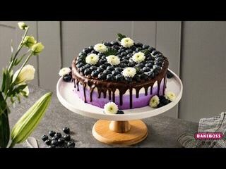 Berry gradient cake, heart-throbbing enchanting purple, romantic to the end, today's mood is purple.