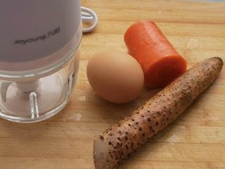 Yam and radish finger strips