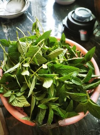 cooling herb powder