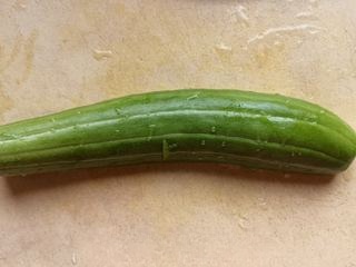 Exclusive Cucumber Salad with Red Oil and Garlic Paste