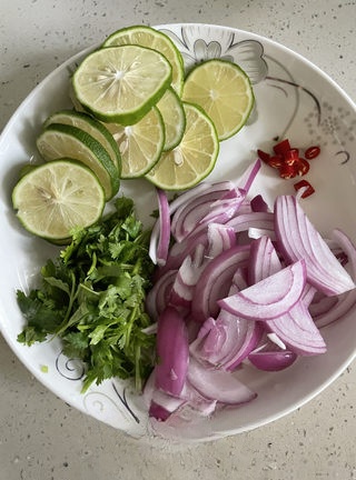 Summer Cool Lemon Shrimp