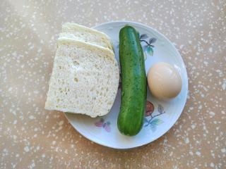 Exclusive Cucumber and Egg Sandwich