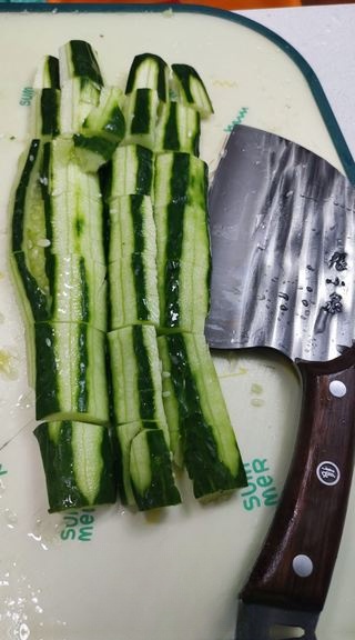Century Egg Mixed with Cucumber