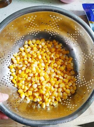 Grilled Cheese Corn Kernels
