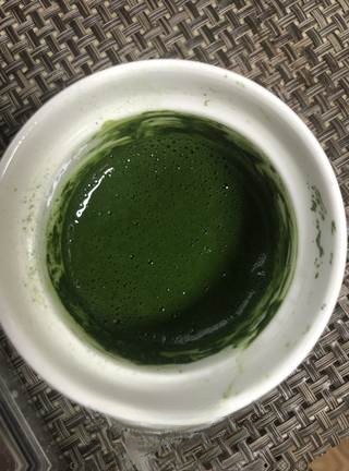 Q tender and bouncy matcha pudding